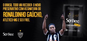 La linea di preservativi Sex Free firmata Ronaldinho